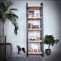 Kovový regál Steel Wood Kovový regál Steel Wood