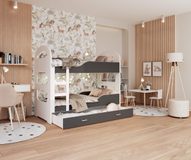 Patrová postel Dominik 190 x 80 cm + rošt ZDARMA