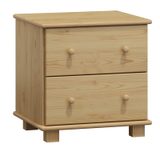 Masivní dvou šuplíková komoda Classic NR20