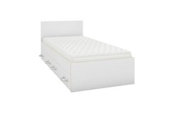 Postel Kosmo se šuplíkem 90 x 200 cm, rám z masivního dřeva + rošt v ceně