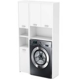 Malá koupelnová sestava s regálem na pračku Stivo 2