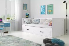 Výsuvná postel Hermes 2 80 x 200 + 2x matrace + rošt