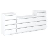 Šuplíková komoda Stivio 14 220 cm