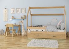 Dětská postel s šuplíkem Spiky 80x160 cm + rošt ZDARMA