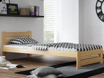 Borovicová postel Kada 90 x 200 cm