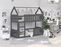 Dětská dvoupatrová postel Domek Mini 80x190 cm - perfektní místo pro odpočinek dětí