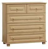 Masivní pěti šuplíková komoda Classic NR4