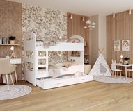 Patrová postel Dominik 160 x 80 cm + rošt ZDARMA