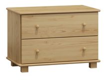 Masivní dvou šuplíková komoda Classic NR19