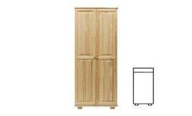 Skříň 2D nr. 2 - 80 cm, věšák
