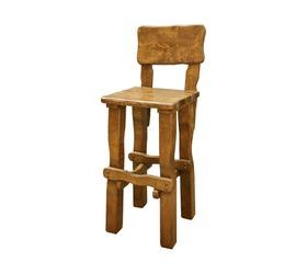 Vysoká zahradní židle z olšového dřeva, MO99