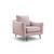 Designové křeslo Cori 1 - růžová