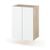 Koupelnová skříňka Stivio 40 cm - dub sonoma/bílá matná