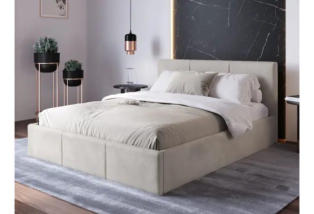 Čalouněná postel Modena 160 x 200 s výklopným roštem