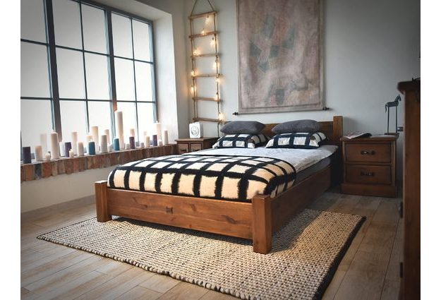 Posteľ Rustyk Ostrowit II 140 x 200 cm