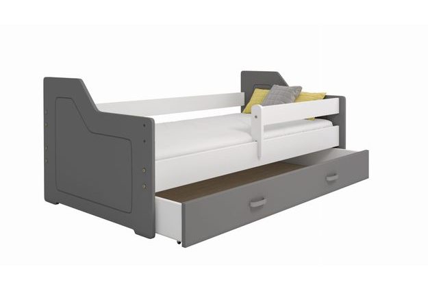 Dětská postel s šuplíkem Micky 4 80x160 cm + rošt ZDARMA