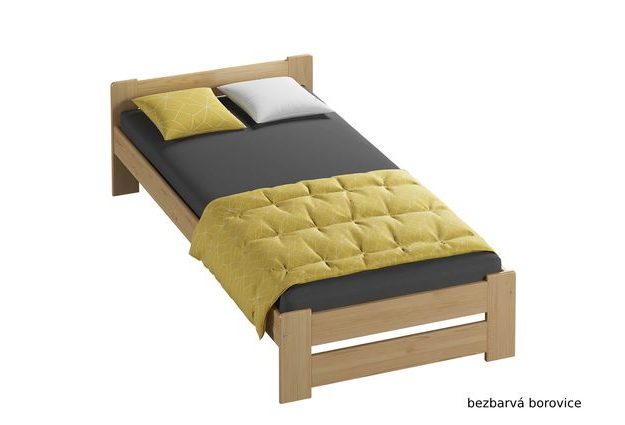 Posteľ NIKA 90 x 200 cm + penový matrac APOLO + rošt