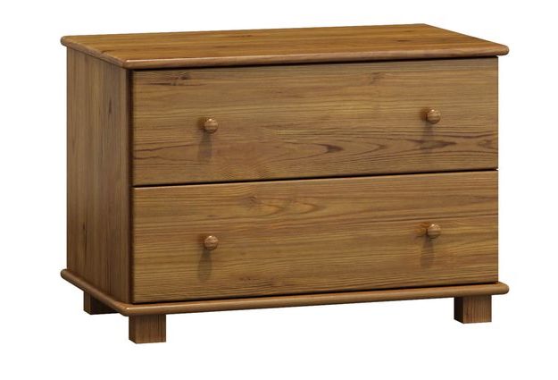 Masivní dvou šuplíková komoda Classic NR19