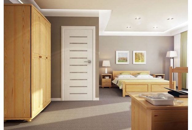 Borovicová postel LK115 140 x 200 cm