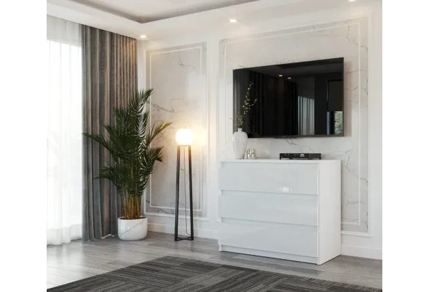 Šuplíková komoda Stivio 3 80 cm