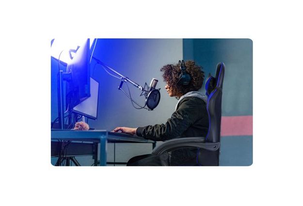 Herní židle Draknor s vysokým opěradlem