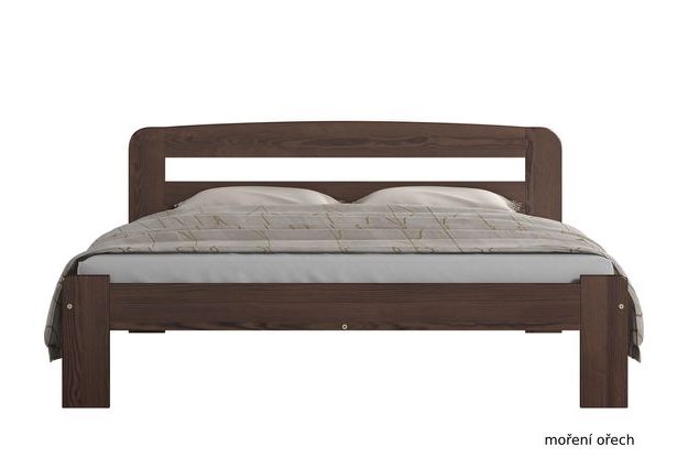 Masivní borovicová postel Sára 120 x 200 cm