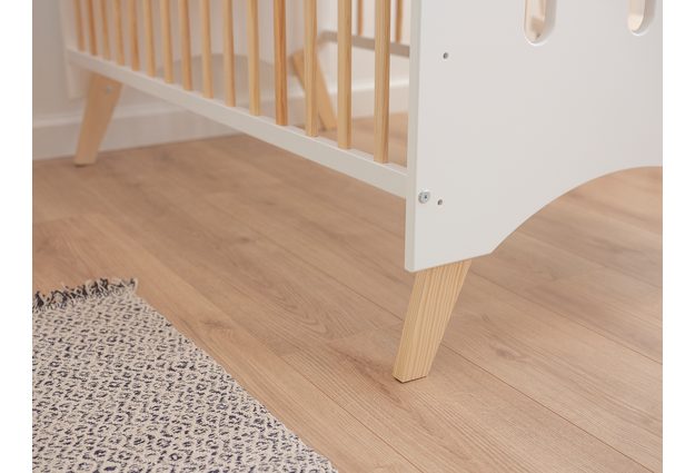 Bílá dětská postýlka Baby Dream 60 x 120 cm