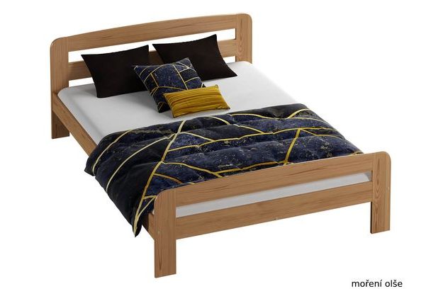 Dřevěná postel Klaudia 160 x 200 cm