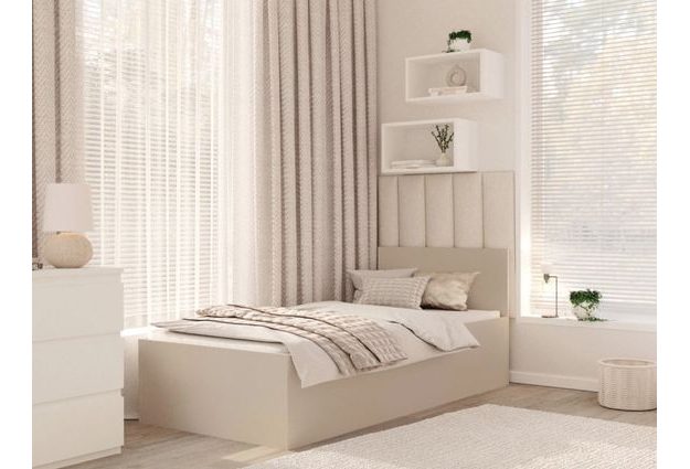 Postel Panama 160x200 cm s výklopným roštem a úložným prostorem