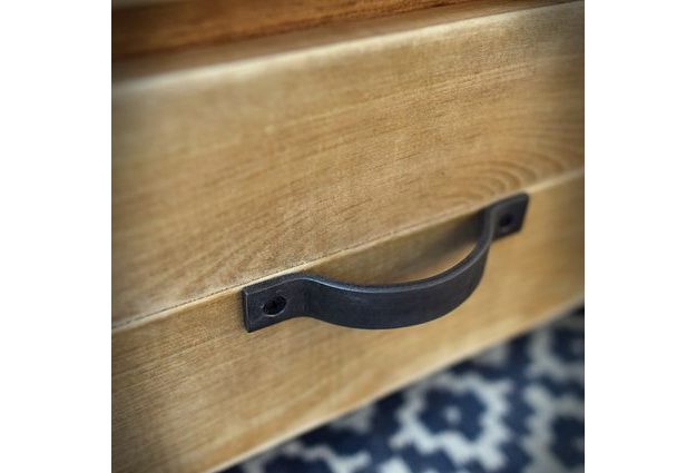 Tv stolek Steel Wood s šuplíky