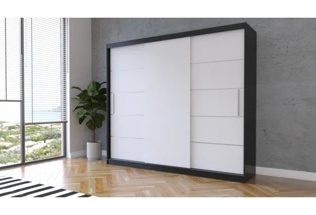 Šatní skříň ALBA II 250 cm