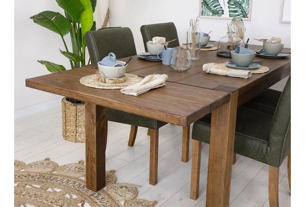 Masivní dřevěný stůl Rustyk 1