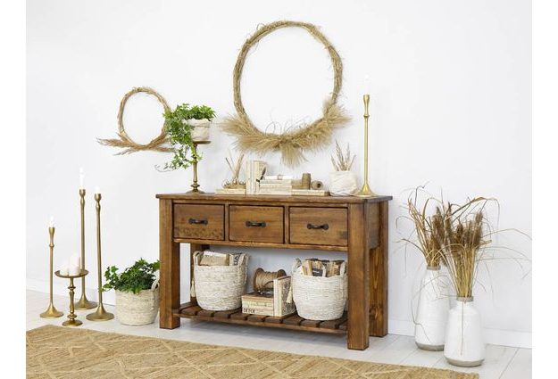 Masivní borovicová konzole Rustyk