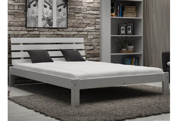 Borovicová postel Kali 160x200 cm