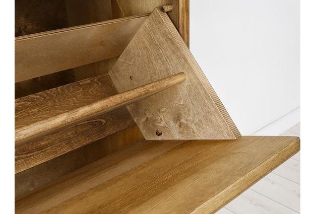 Masivní borovicový botník Rustyk 2