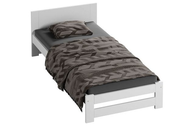 Bílá postel Millo 90 x 200 cm