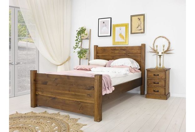 Vyvýšená postel Rustyk Dobromir 160 x 200 cm