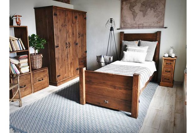 Posteľ Rustyk Dobromir 90 x 200 cm