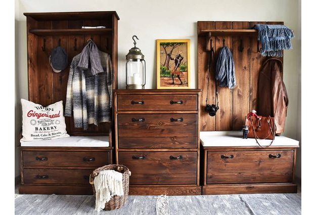 Panel s vešiakmi Rustyk - Předsíňový nábytek