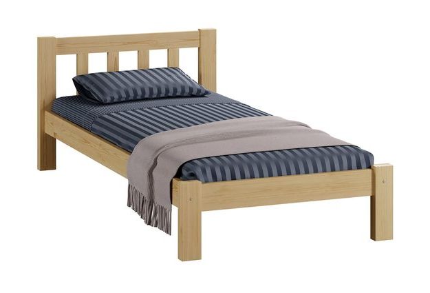 Borovicová postel Olivia 90x200 cm