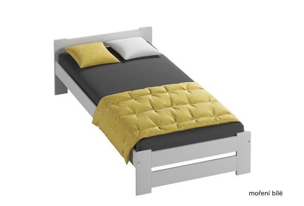 Postel NIKA 80 x 200 cm + sendvičová matrace + rošt