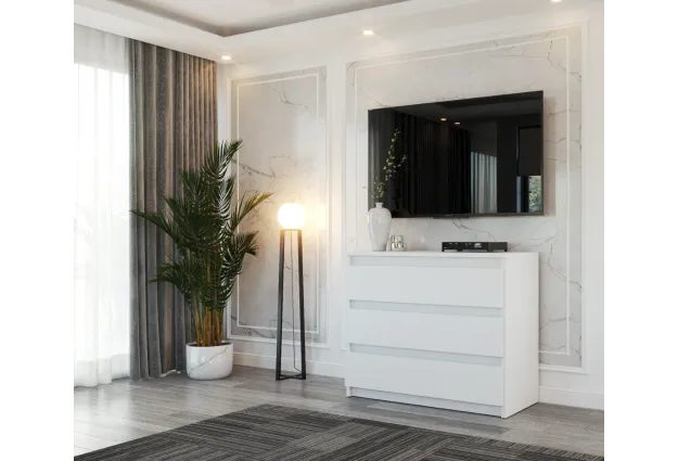 Šuplíková komoda Stivio 3 80 cm