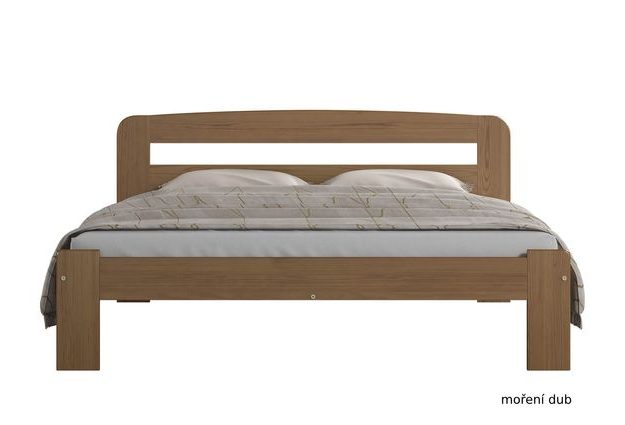 Masivní borovicová postel Sára 140 x 200 cm