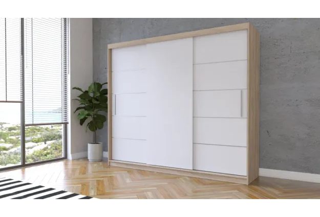 Šatní skříň ALBA II 250 cm