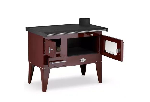 Kuchyňský sporák s troubou Zvezda Narodna E hnědý