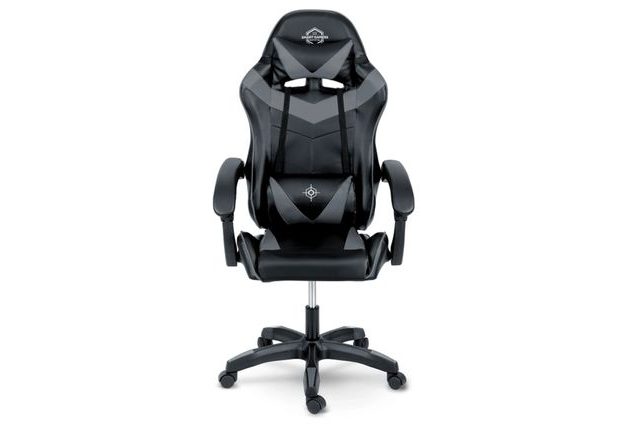 Herní židle Draknor – celkový pohled zepředu