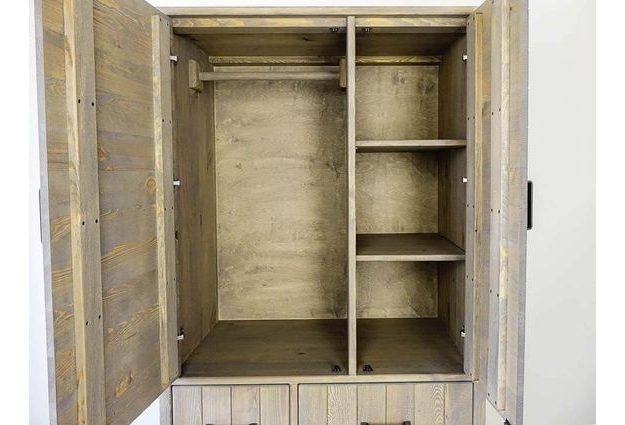 Dvoukřídlová skříň Tennessee 104 cm