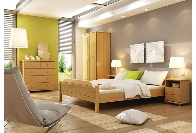 Borovicová postel LK101 120 x 200 cm