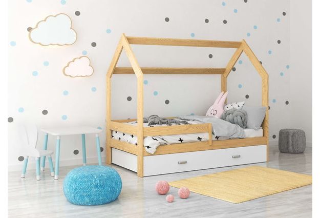 Dětská postel s šuplíkem Spiky 80x160 cm + rošt ZDARMA
