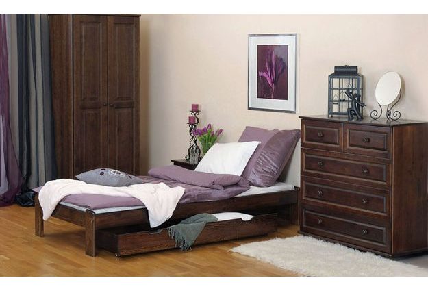 Masivní postel Ada 90 x 200 cm